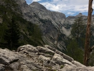 Ausblick auf halbem Weg 