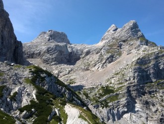 Blick von der Welser Hütte zum Schermberg