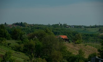 Goricko: Ausblick von Zgornji Moravci 