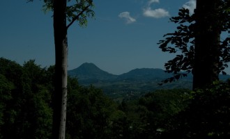 vom höchsten Punkt aus ein letzter Blick nach Nordost