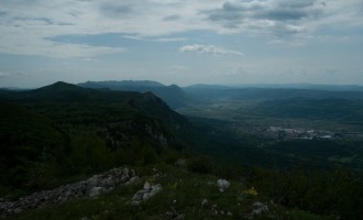 Blick nach Ajdovcsina
