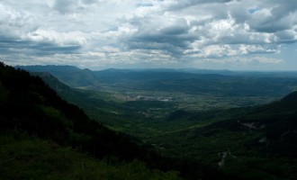 Talblick vom Mati Gora aus
