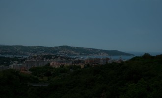 Blick in die Bucht von Triest
