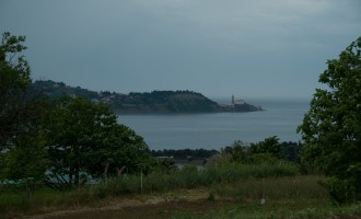 Piran im Dunst