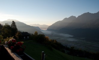 Frühnebel über dem Oberdrautal... der Herbst kommt nach Osttirol