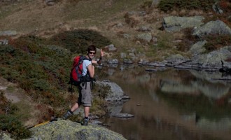 Rast an der kleinen Kuhlacke