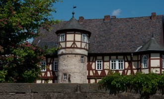 kleines landgut in werleshausen