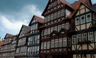 mit fachwerksbauten teilweise aus dem 17. jahrhundert